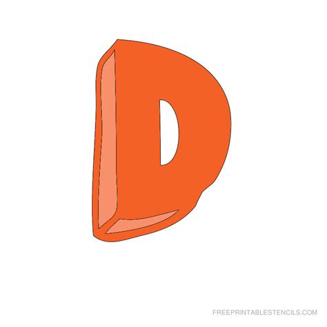 Prïntable Bubble Letter D - The Letter D Fan Art (44982412) - Fanpop