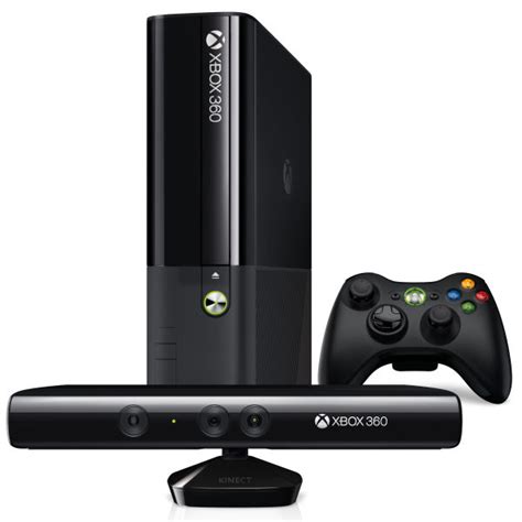 New Xbox 360 Super Slim 4GB With Kinect Matte Black Console Games ...