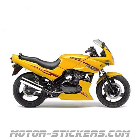 Kawasaki Ninja 500R 2006 decals