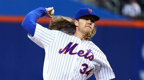 Noah Syndergaard injury: Scratched with tired arm for Mets - Sports ...