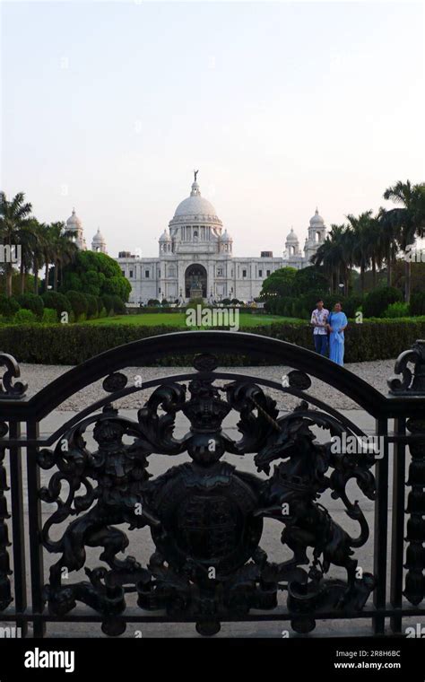 Victoria Memorial. Calcutta. India Stock Photo - Alamy