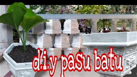 diy pasu bunga besar - Angela Hart