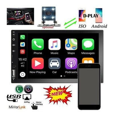 $50 CarPlay double din stereo? : CarPlay