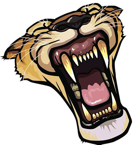 Cartoon Of Female Lion Roar Clip Art, Vector Images & Illustrations - iStock