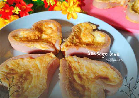 Resep #TELUR SOSIS IN LOVE oleh @DAPOERLIA - Cookpad