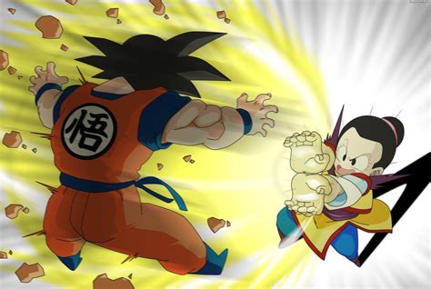 Goku VS Chichi (Shitsukoimanga) : r/dbz