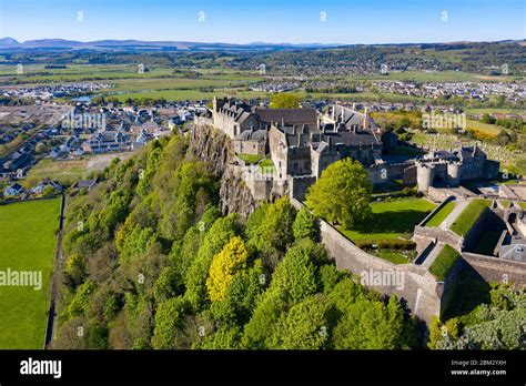 Stirling Scotland Aerial High Resolution Stock Photography and Images - Alamy