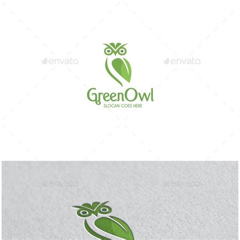 Green Owl Logo - LogoDix