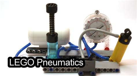 LEGO Pneumatic experiments - YouTube