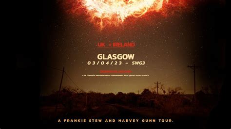 Frankie Stew & Harvey Gunn | SWG3, Glasgow, SWG3, Glasgow, April 3 2023 | AllEvents.in