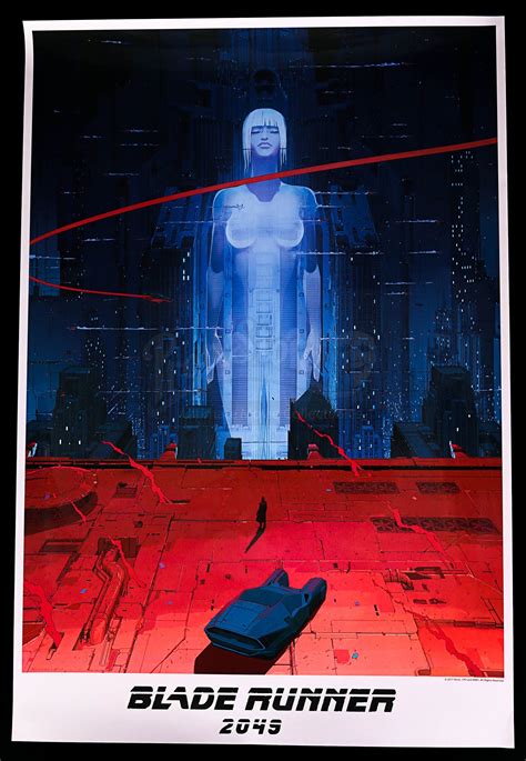 Blade Runner 2049 promotional poster art : bladerunner