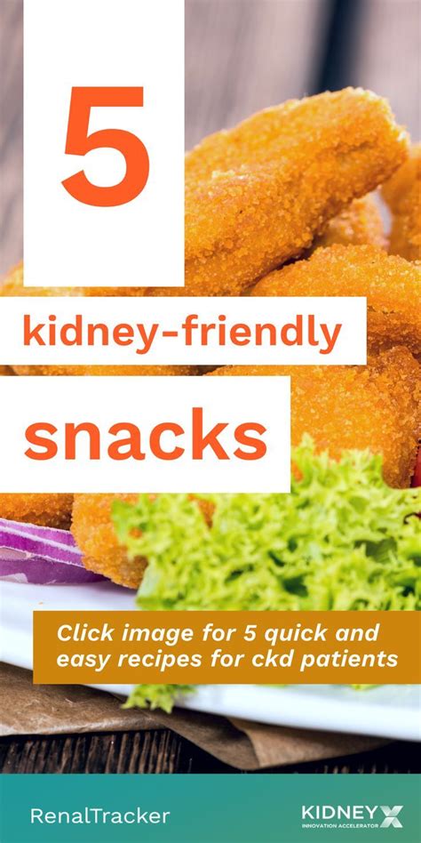 5 Quick Snacks for CKD Patients | RenalTracker | Renal diet food list ...