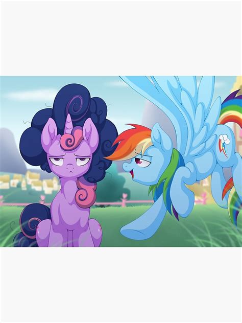 "Twilight Sparkle and Rainbow Dash" Poster by Shila | Redbubble