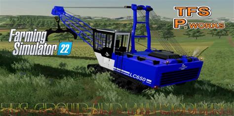 FS22 LOG CHAMP 650 YADERS v1.0.0.0 - FS 22 Forklifts / Excavators Mod Download