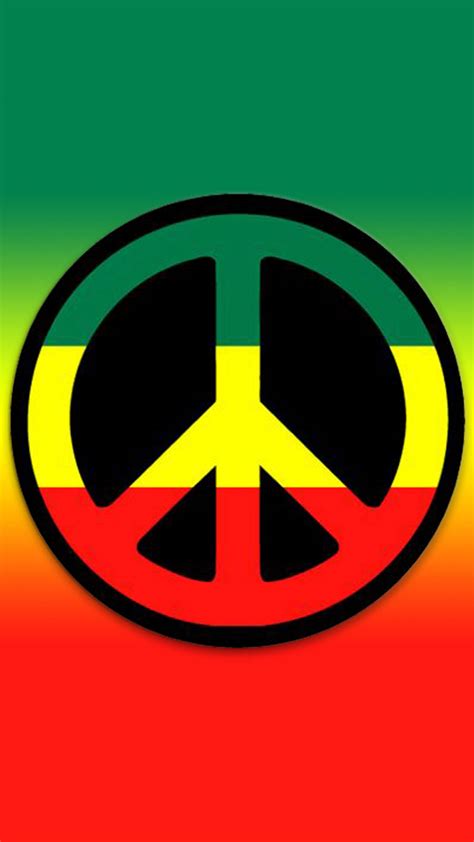 Download Rasta Peace Symbol Wallpaper | Wallpapers.com