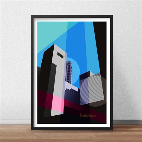 Barbican, Architecture Poster by Poster Creative - Poster Creative