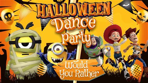 Halloween Would You Rather 👻 Freeze Dance 👻 Brain Break 👻 Just Dance 👻 GoNoodle - YouTube