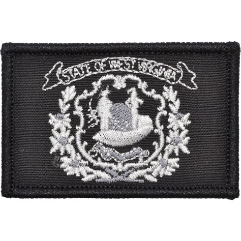 West Virginia State Flag - 2x3 Patch | Tactical Gear Junkie