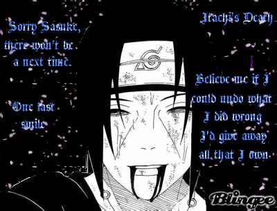 itachi's last smile Picture #91118662 | Blingee.com