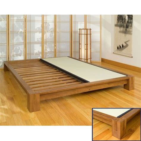 Tatami Platform Bed | Queen platform bed frame, Platform bed frame, Bed frame plans