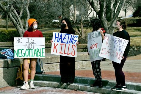 Mizzou students protest fraternity hazing during Greek life 'Week of ...