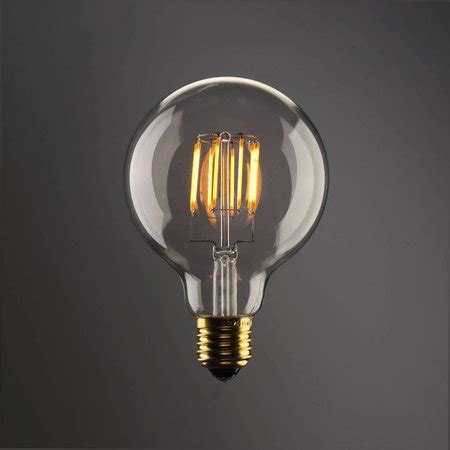 Ampoule LED E27 ronde 8W dimmable filament dorée | Myplanetled