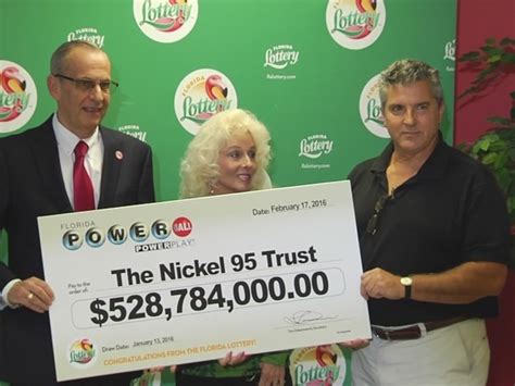 Florida Powerball winners claim prize