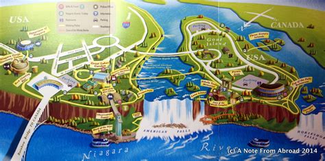 United States Map Niagara Falls - United States Map