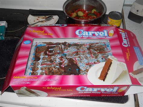 carvel ice cream cake flavors