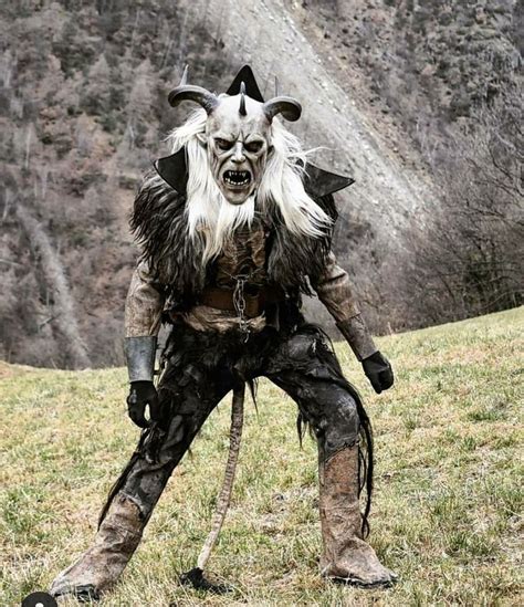 Krampus costume | Dark creatures, Krampus, Costumes