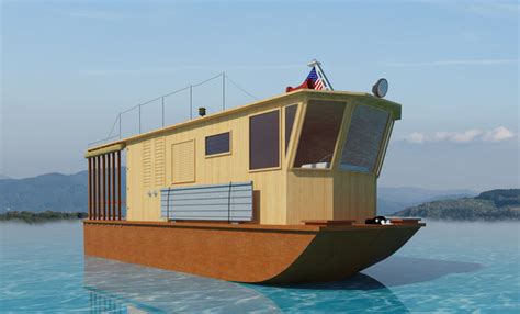 Houseboat DIY Plans - 21' Pontoon - House on a Boat Building – The Best DIY Plans Store