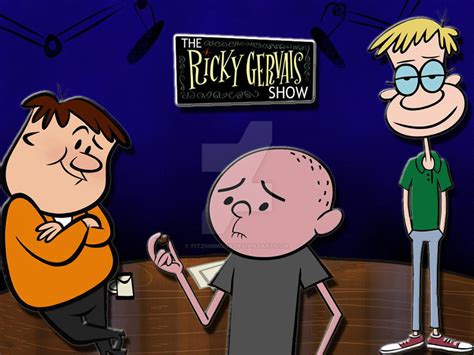 Ricky Gervais Show Wallpaper by FITZSIMMONS on DeviantArt