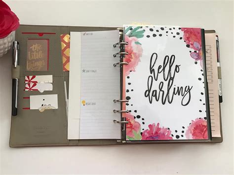 A5 PLANNER WALKTHROUGH AND SETUP – Organized Maniac