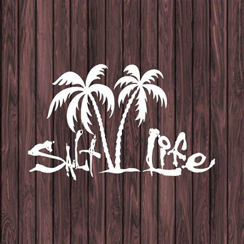 Salt Life Decal Salt Life Sticker Beach Decals Car Decal | Salt life ...