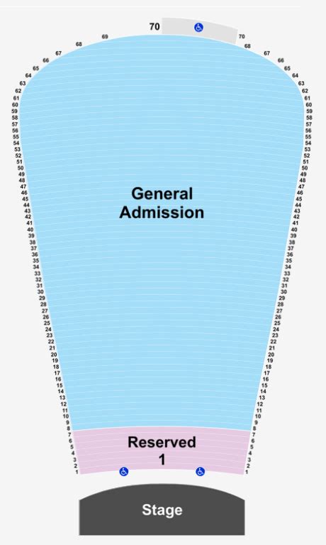 Seating Map - Find the best seats at Red Rocks | Redrocksonline.co