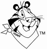 Tony The Tiger Coloring Book Pages sketch template