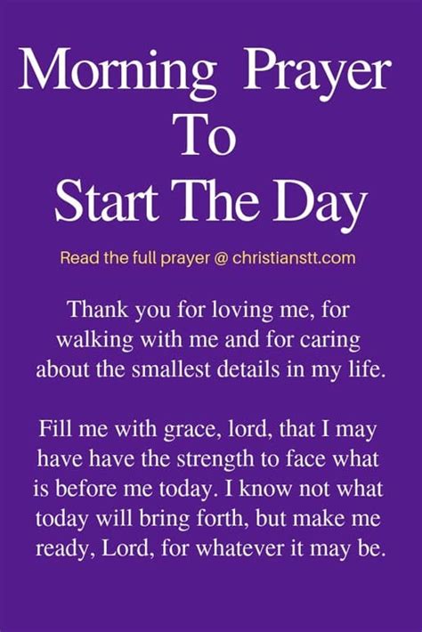 Uplifting Morning Prayers To Start The Day - ChristiansTT