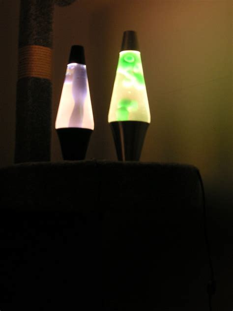 Purple and Green lava lamps | We have three lava lamps for s… | Flickr