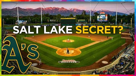 Salt Lake City has a (temporary) stadium for the A's? - YouTube