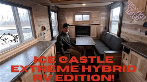 2023 Ice Castle Fish Houses Extreme New Hybrid RV Edition! - YouTube