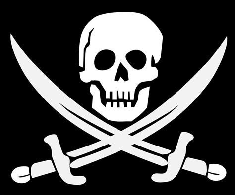 Pirates skull flag Digital Art by Artpics - Pixels