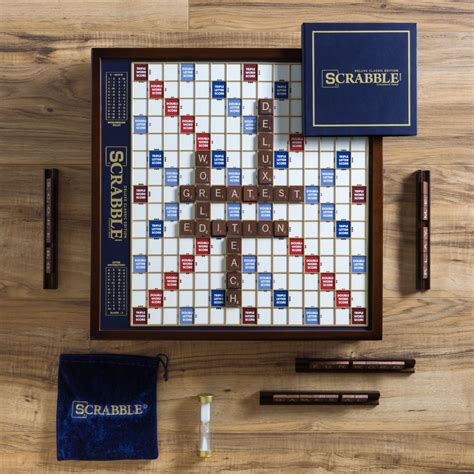 WS Game Company – Scrabble Deluxe Edition