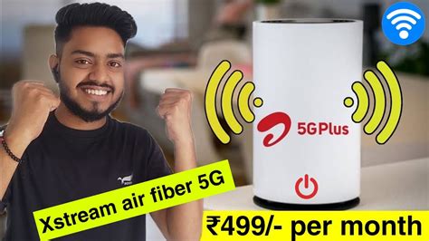 Airtel Xstream Air fiber 5G device launch | Price & Specifications ...