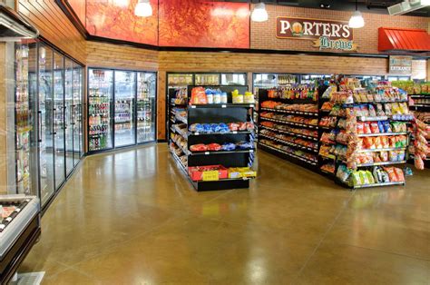 Interior photo of Porter's convenience store. Completed November 2013 ...