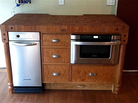 Hand Crafted Kitchen Work Table by Byrd Woodworking | CustomMade.com