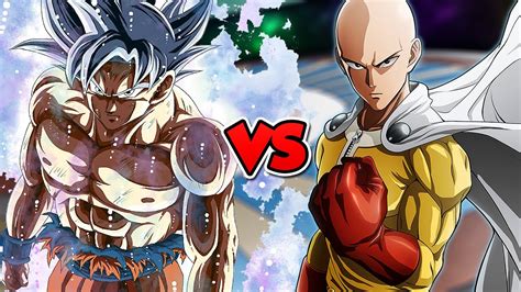 Goku Ultra Instinct Vs Saitama - YouTube