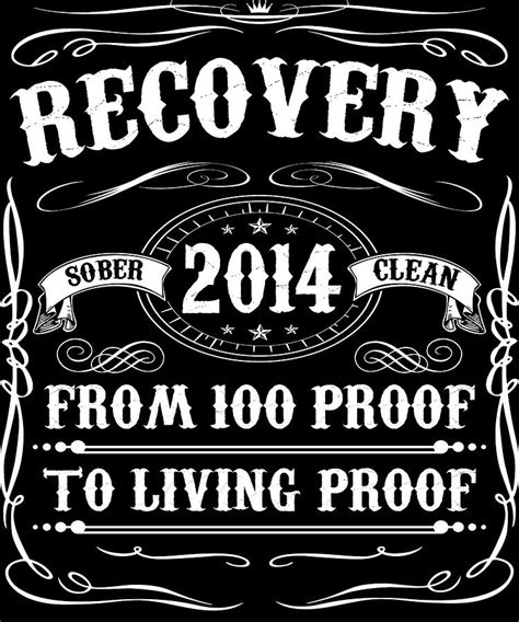 Sober Since 2014 Sobriety Digital Art by Michael S | Fine Art America