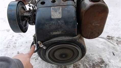 kohler k241 10hp - YouTube