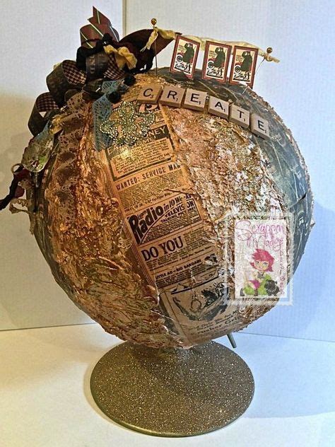 108 best Globe Art images on Pinterest | Globe art, Maps and Painted globe