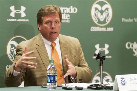 Colorado State head football coach Jim McElwain talks Rocky Mountain Showdown - The Rocky ...